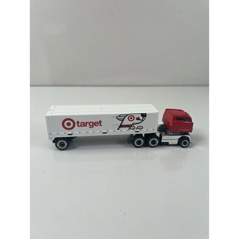 Hot Wheels Rig Bull Terrier Dog Target Stores Semi Truck Mattel 2013 Collectible